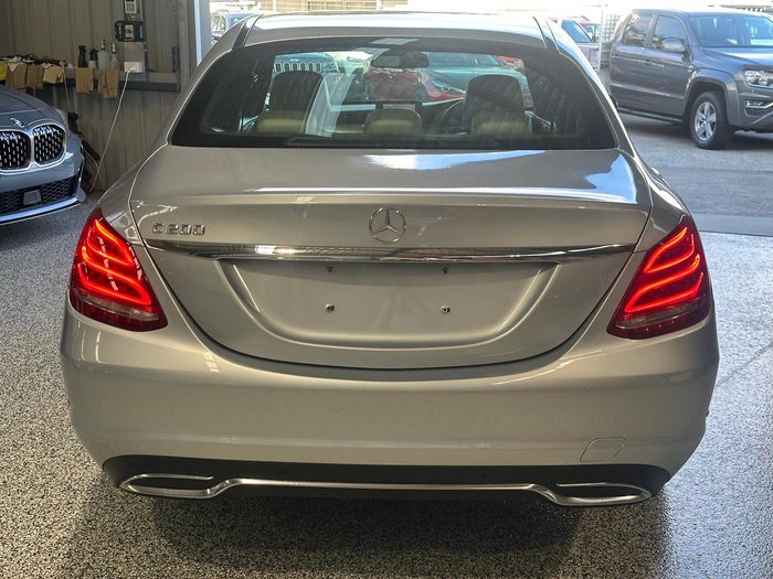 2014 Mercedes-Benz C-Class C200 W205 Diamond Silver