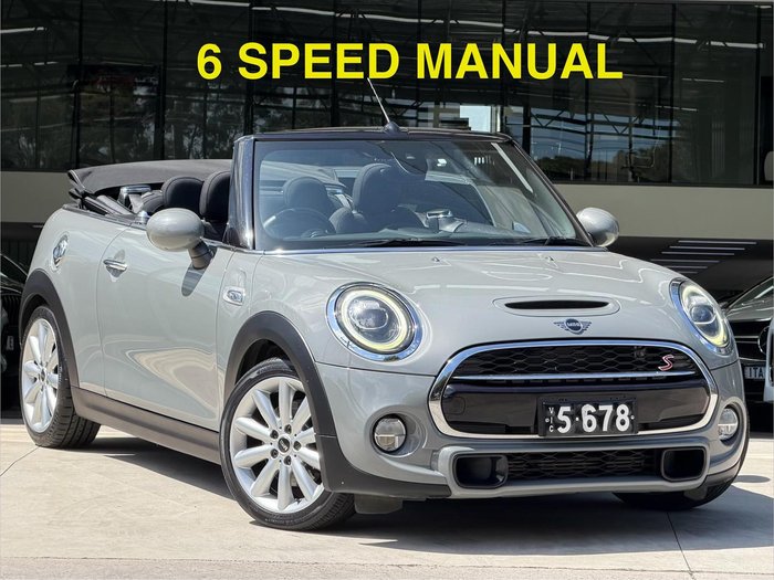 2019 MINI Convertible Cooper S F57 LCI Moonwalk Grey
