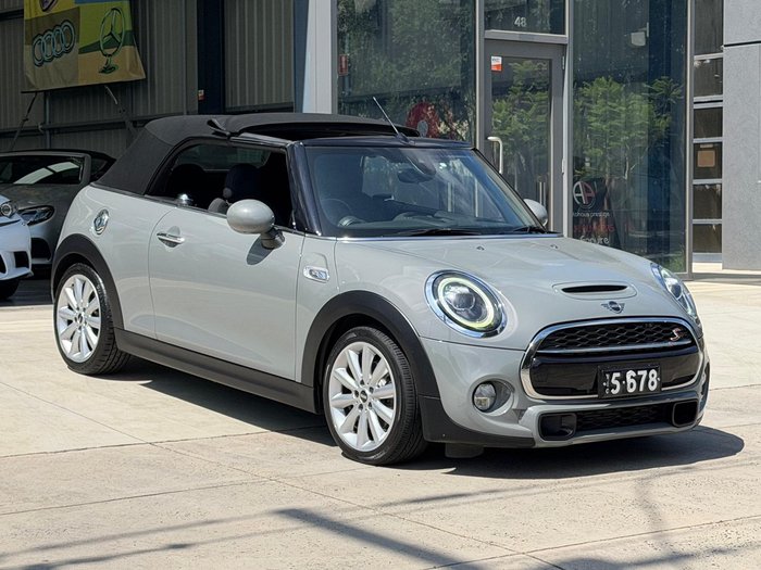 2019 MINI Convertible Cooper S F57 LCI Moonwalk Grey