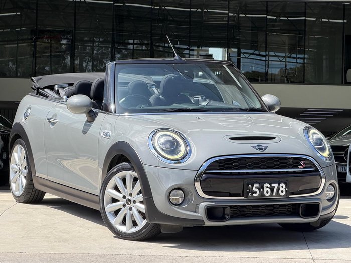 2019 MINI Convertible Cooper S F57 LCI Moonwalk Grey