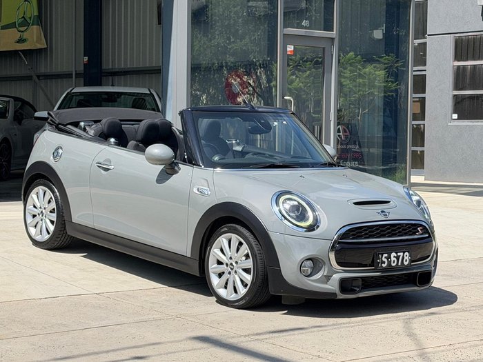 2019 MINI Convertible Cooper S F57 LCI Moonwalk Grey