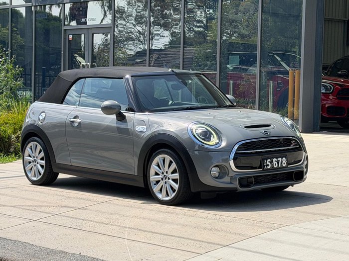 2019 MINI Convertible Cooper S F57 LCI Moonwalk Grey