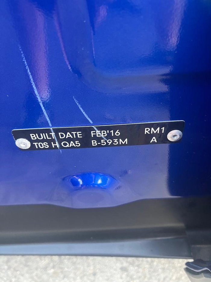 2016 Honda CR-V VTi RM Series II MY17 Brilliant Sporty Blue