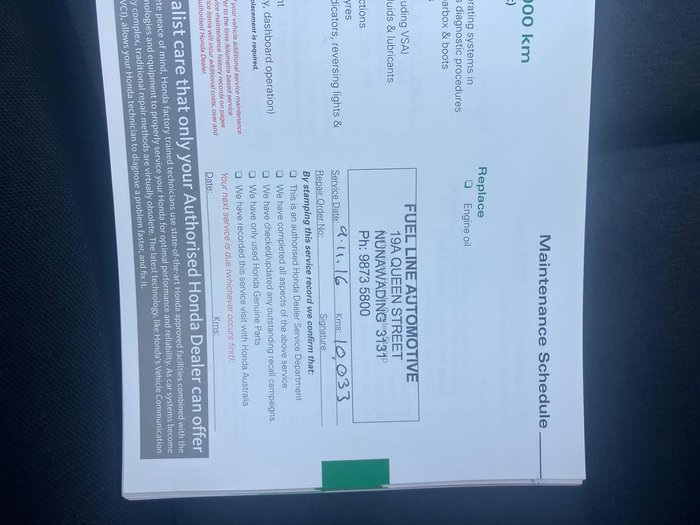 2016 Honda CR-V VTi RM Series II MY17 Brilliant Sporty Blue