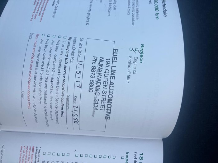 2016 Honda CR-V VTi RM Series II MY17 Brilliant Sporty Blue