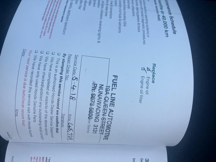 2016 Honda CR-V VTi RM Series II MY17 Brilliant Sporty Blue