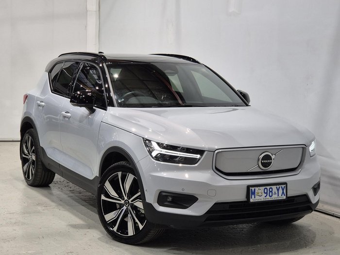 2022 Volvo XC40 Recharge Pure Electric MY22 AWD Glacier Silver