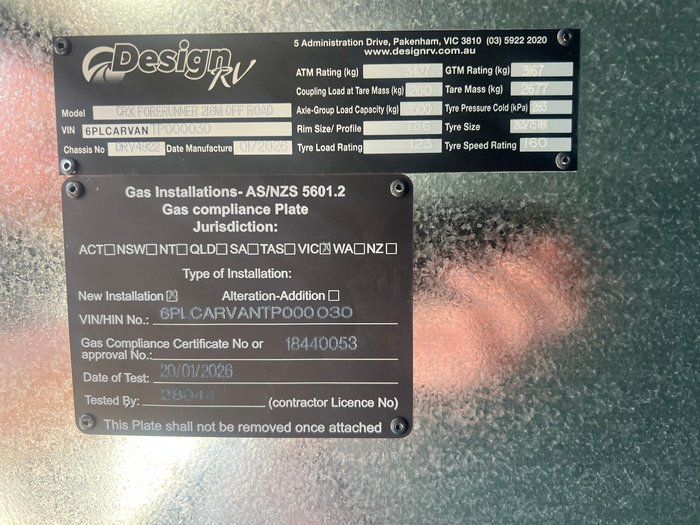 2026 Design RV Crx 218M 21.8'