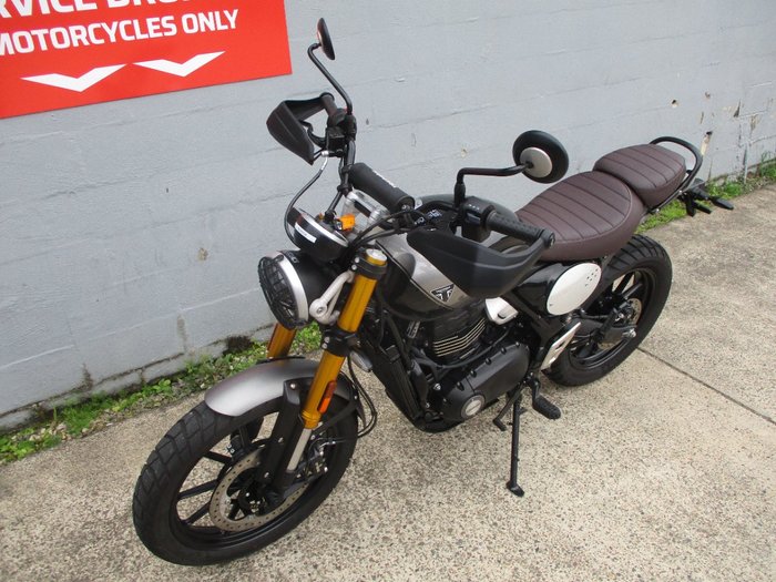 2023 Triumph SCRAMBLER 400 X BLACK