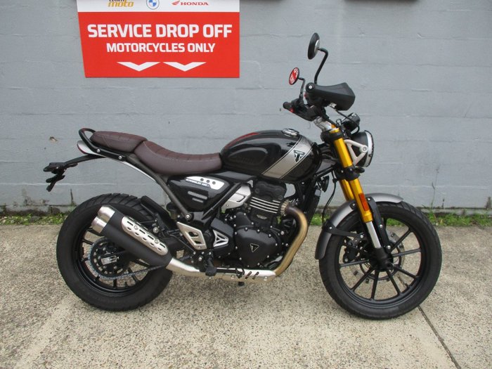 2023 Triumph SCRAMBLER 400 X BLACK