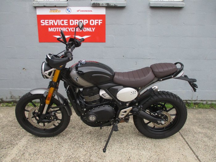 2023 Triumph SCRAMBLER 400 X BLACK