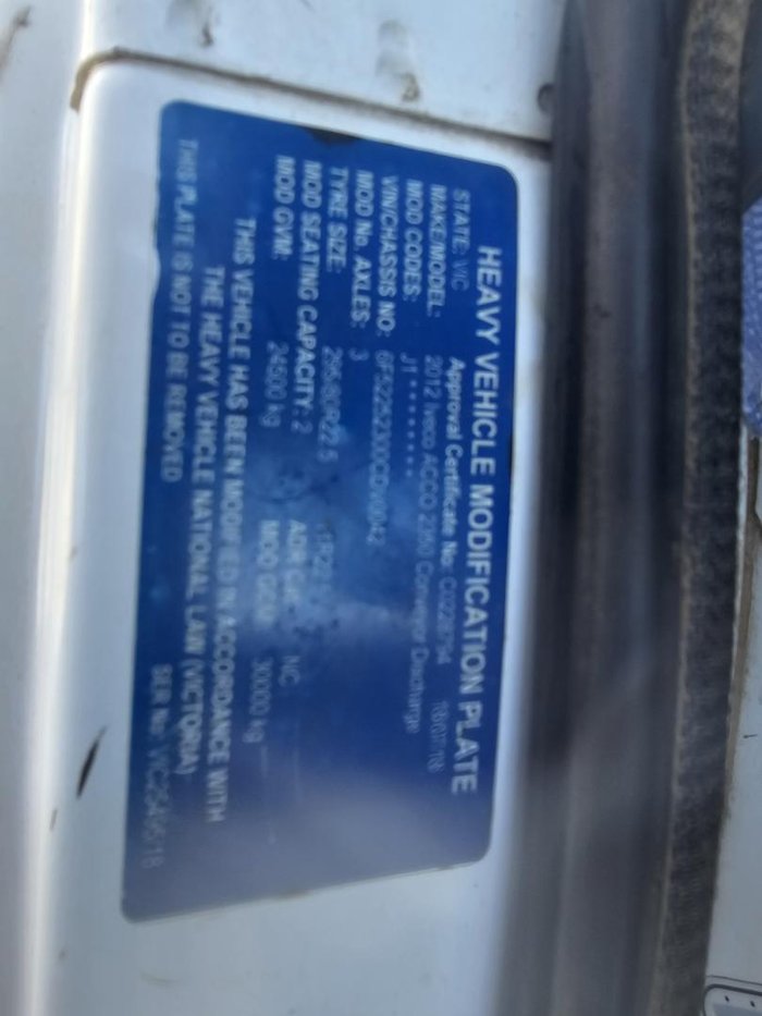 2018 Trout River Australia Acco 2350G