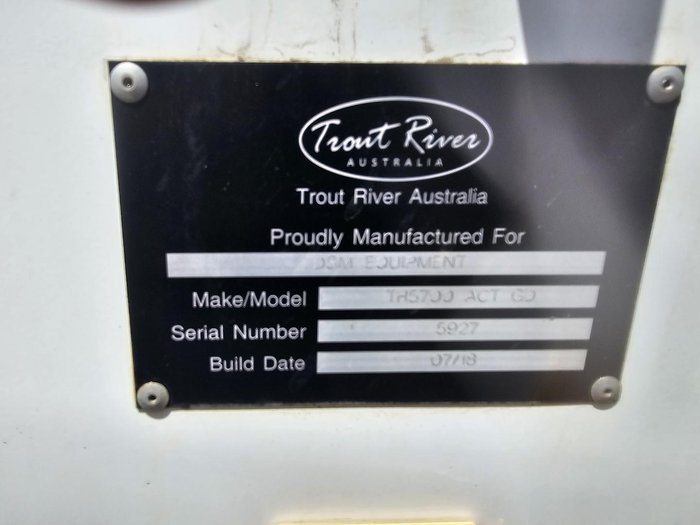 2018 Trout River Australia Acco 2350G