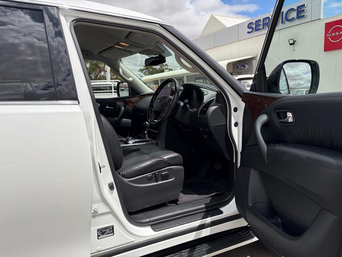 2020 Nissan Patrol Ti Y62 Series 5 MY20 4X4 Dual Range Moonstone White