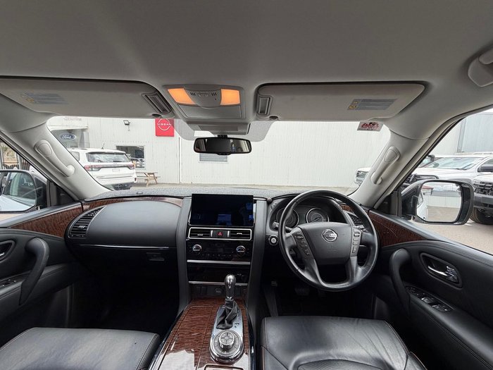 2020 Nissan Patrol Ti Y62 Series 5 MY20 4X4 Dual Range Moonstone White