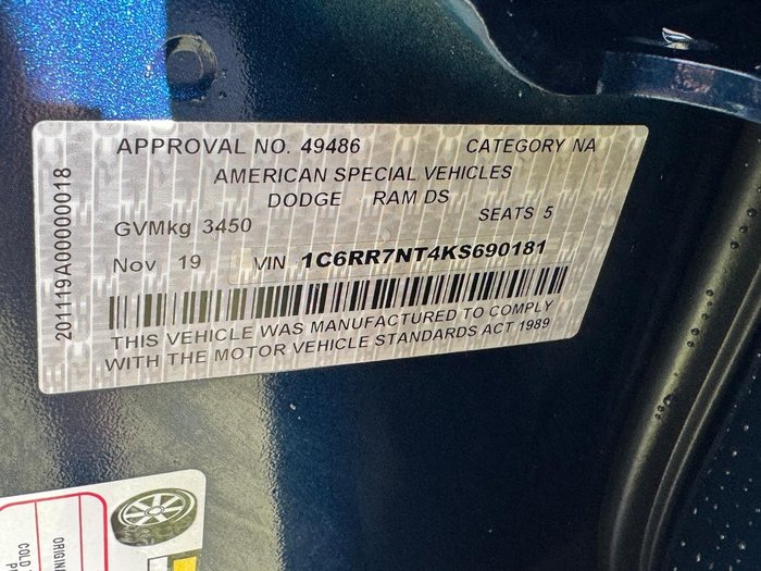 2019 RAM 1500 Laramie RamBox