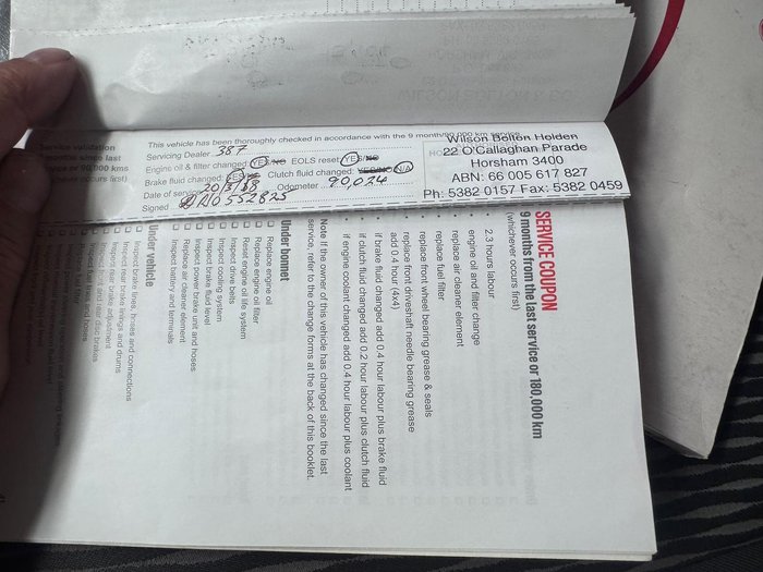 2014 Holden Colorado LX RG MY14 4x2 Summit White