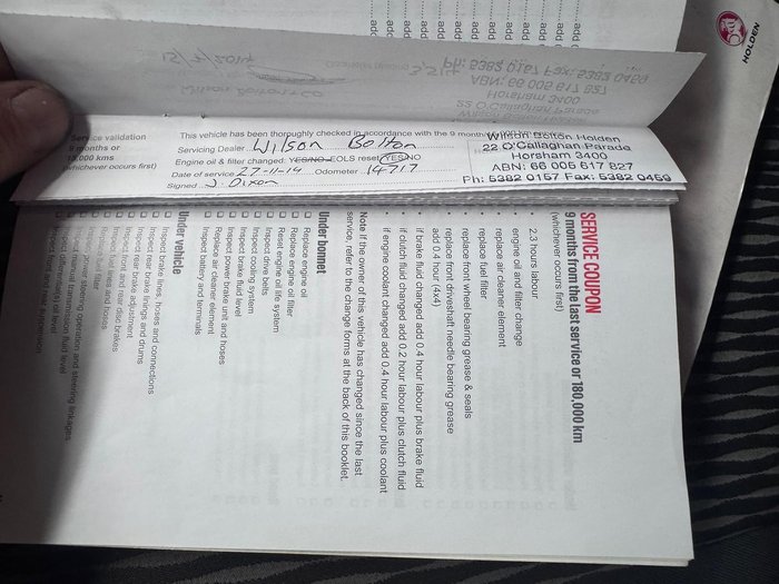 2014 Holden Colorado LX RG MY14 4x2 Summit White