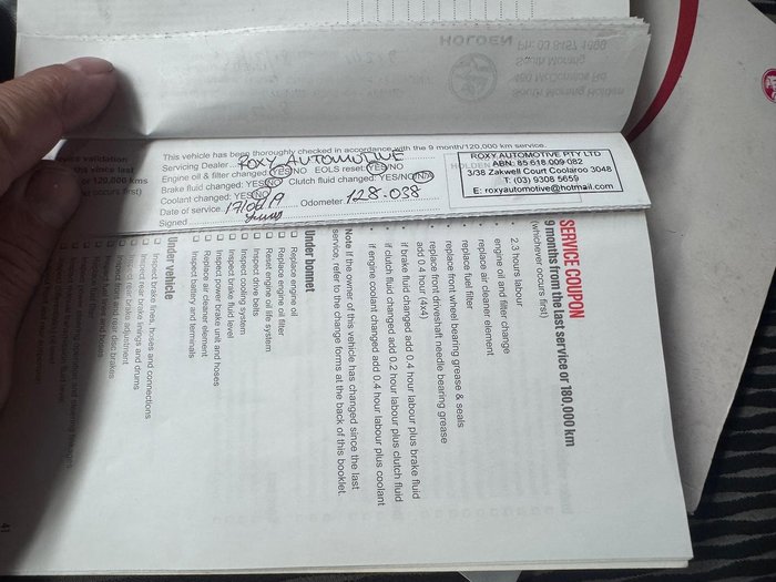 2014 Holden Colorado LX RG MY14 4x2 Summit White