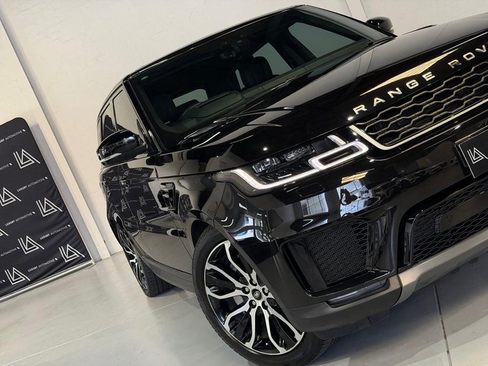 2021 Land Rover Range Rover Sport DI6 183kW SE L494 MY21.5 4X4 Constant Santorini Black