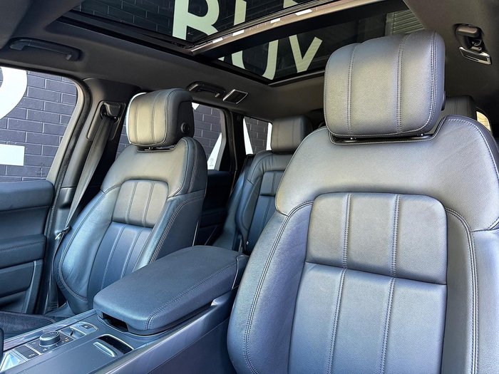 2021 Land Rover Range Rover Sport DI6 183kW SE L494 MY21.5 4X4 Constant Santorini Black