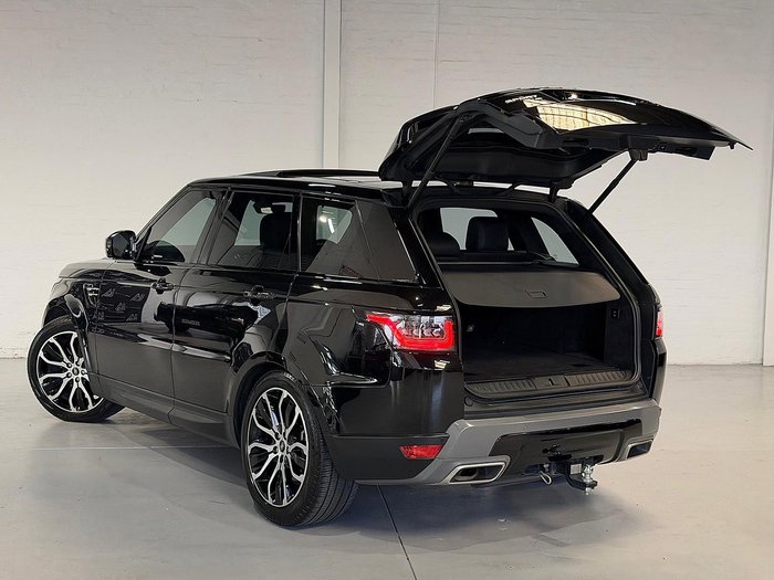2021 Land Rover Range Rover Sport DI6 183kW SE L494 MY21.5 4X4 Constant Santorini Black
