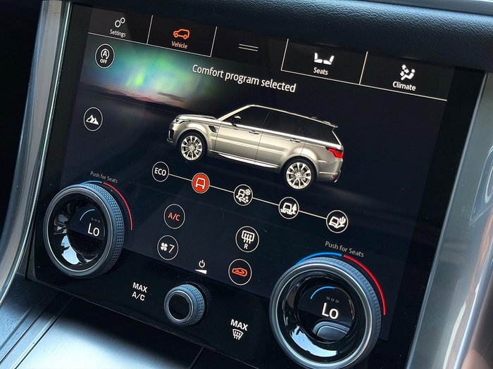 2021 Land Rover Range Rover Sport DI6 183kW SE L494 MY21.5 4X4 Constant Santorini Black