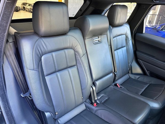 2021 Land Rover Range Rover Sport DI6 183kW SE L494 MY21.5 4X4 Constant Santorini Black