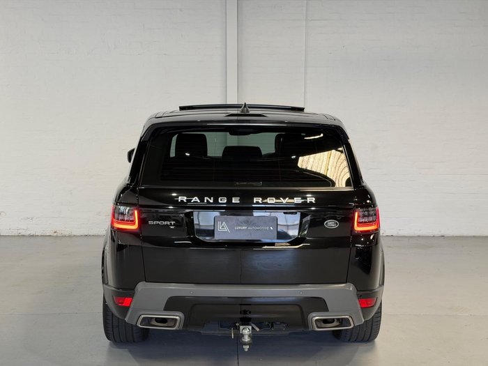 2021 Land Rover Range Rover Sport DI6 183kW SE L494 MY21.5 4X4 Constant Santorini Black