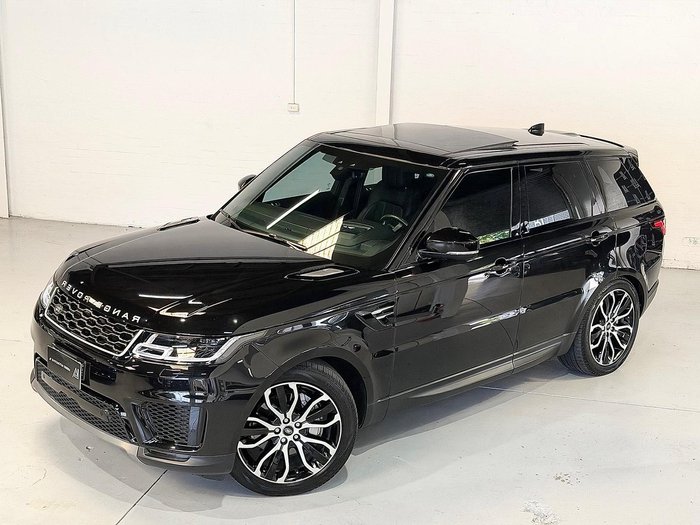2021 Land Rover Range Rover Sport DI6 183kW SE L494 MY21.5 4X4 Constant Santorini Black