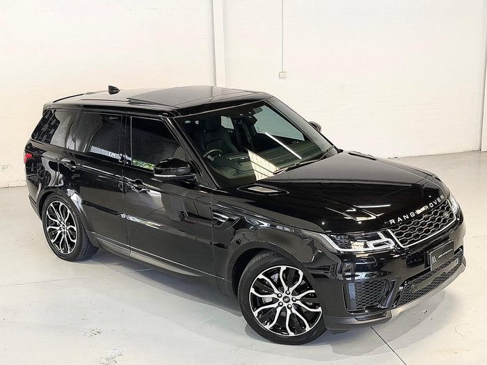 2021 Land Rover Range Rover Sport DI6 183kW SE L494 MY21.5 4X4 Constant Santorini Black