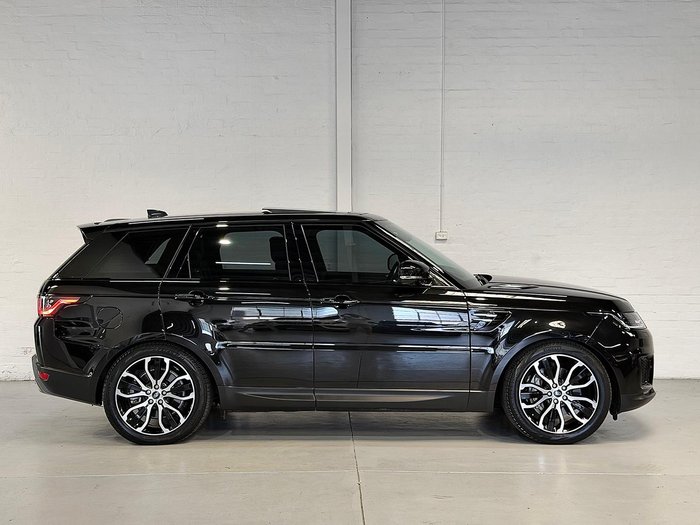 2021 Land Rover Range Rover Sport DI6 183kW SE L494 MY21.5 4X4 Constant Santorini Black