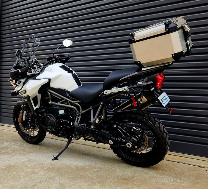 2016 Triumph Tiger Explorer XCA Tiger White