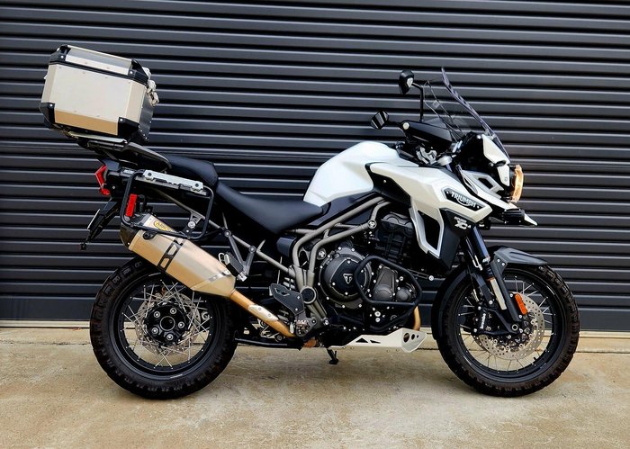 2016 Triumph Tiger Explorer XCA Tiger White