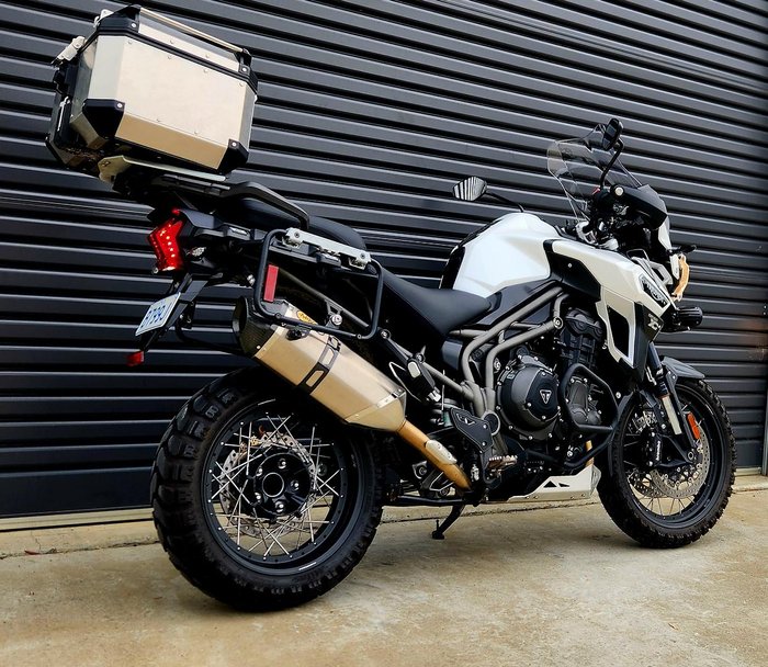 2016 Triumph Tiger Explorer XCA Tiger White
