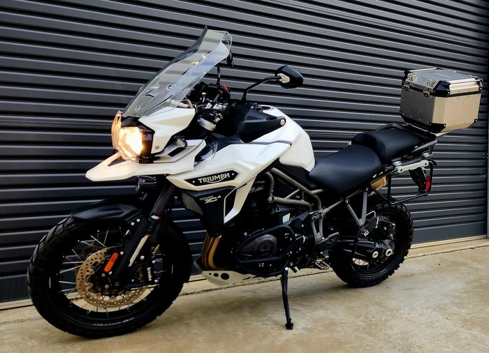 2016 Triumph Tiger Explorer XCA Tiger White