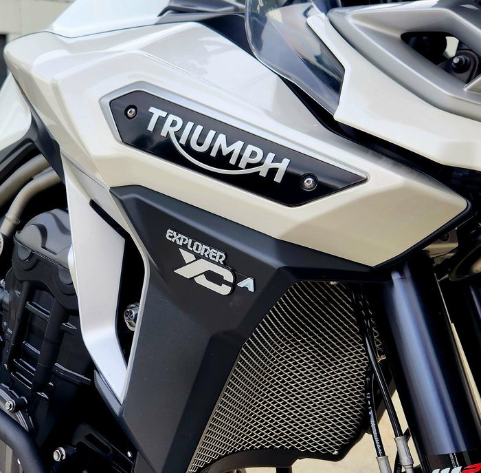 2016 Triumph Tiger Explorer XCA Tiger White