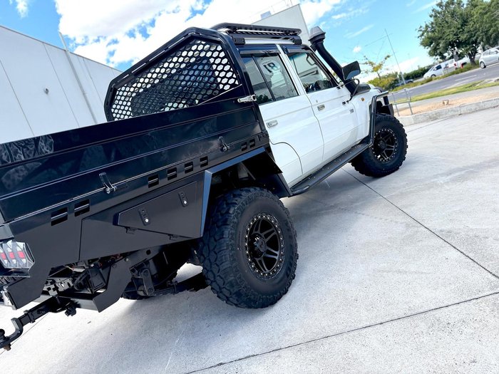 2015 Toyota Landcruiser Workmate VDJ79R 4X4 Dual Range French Vanilla