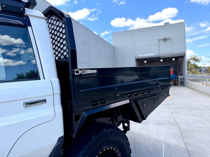 2015 Toyota Landcruiser Workmate VDJ79R 4X4 Dual Range French Vanilla