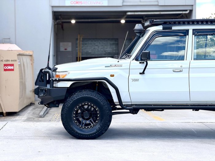 2015 Toyota Landcruiser Workmate VDJ79R 4X4 Dual Range French Vanilla