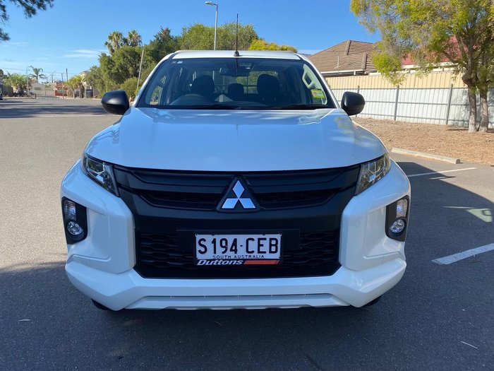2019 Mitsubishi Triton GLX+ MR MY19 4X4 Dual Range White