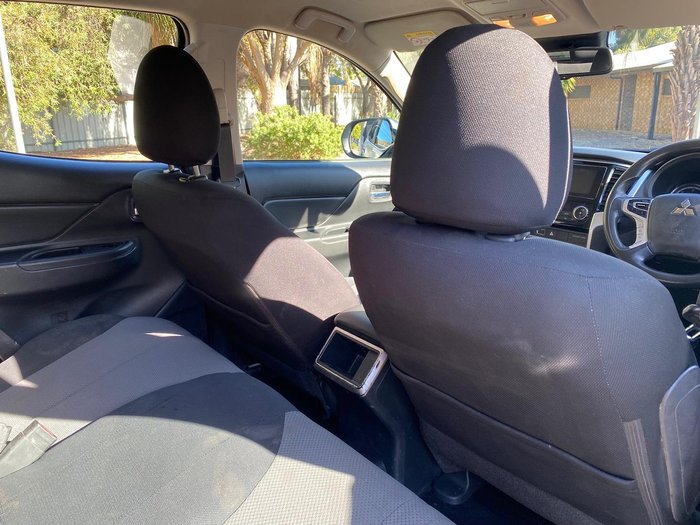 2019 Mitsubishi Triton GLX+ MR MY19 4X4 Dual Range White