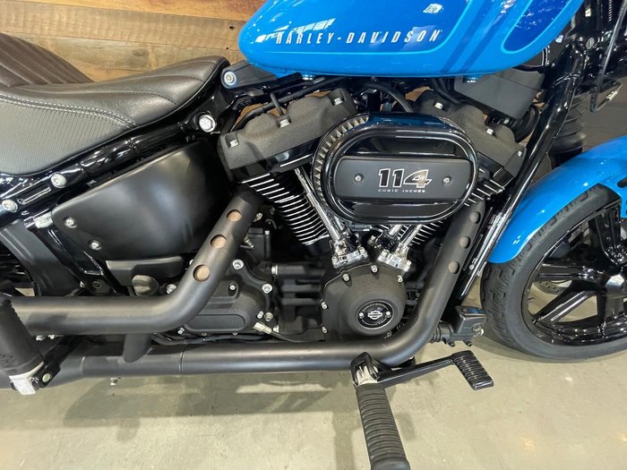 2022 Harley-Davidson Street Bob 114 (FXBBS) Softail Blue