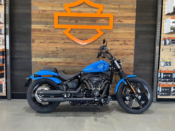 2022 Harley-Davidson Street Bob 114 (FXBBS) Softail Blue