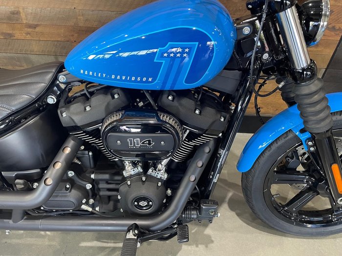 2022 Harley-Davidson Street Bob 114 (FXBBS) Softail Blue