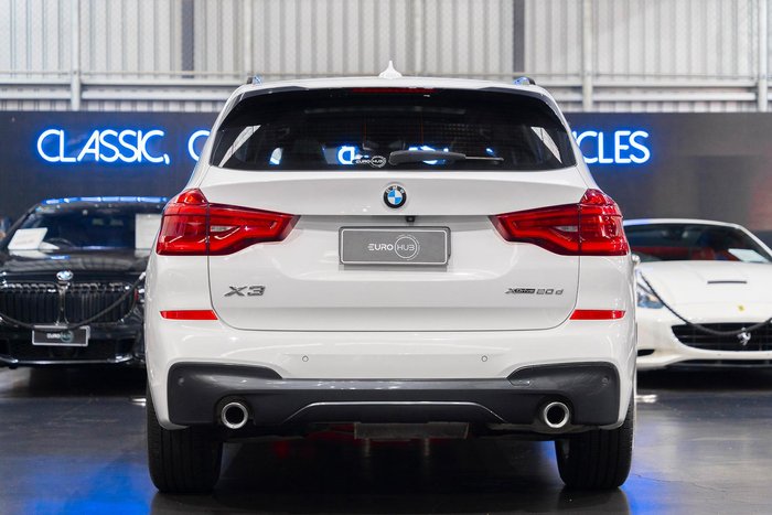 2019 BMW X3 xDrive20d G01 4X4 Constant Alpine White