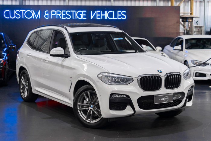 2019 BMW X3 xDrive20d G01 4X4 Constant Alpine White
