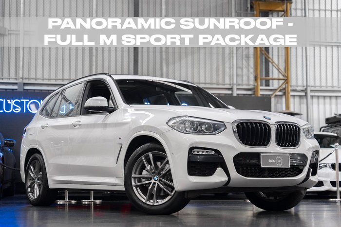 2019 BMW X3 xDrive20d G01 4X4 Constant Alpine White