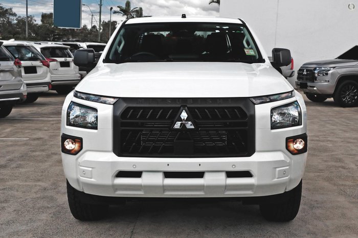 2025 Mitsubishi Triton GLX+ MV MY25 4X4 Dual Range White