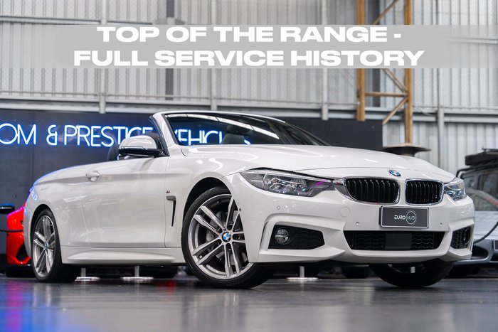 2019 BMW 4 Series 440i F33 LCI Alpine White